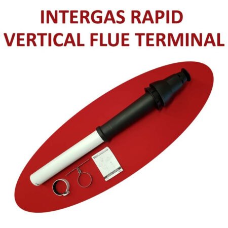 Intergas Rapid Vertical Roof Terminal 60/100mm (086838)