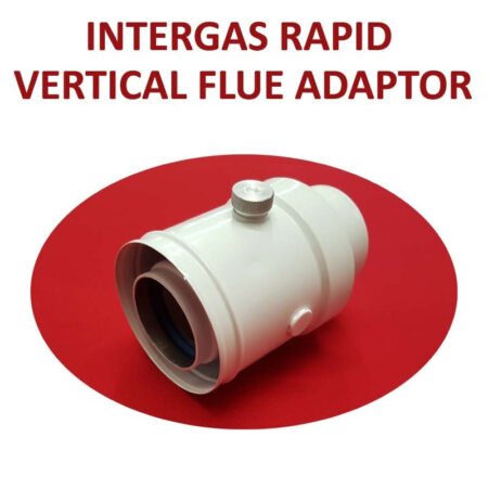 Intergas Rapid Vertical Flue Adaptor (086807)