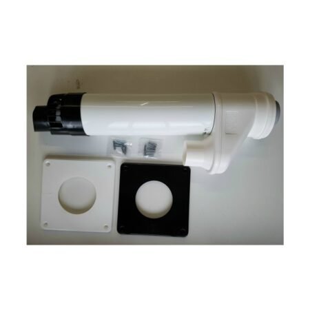 Intergas Horizontal Flue Terminal 80/125 for Twin Flue System (076355)