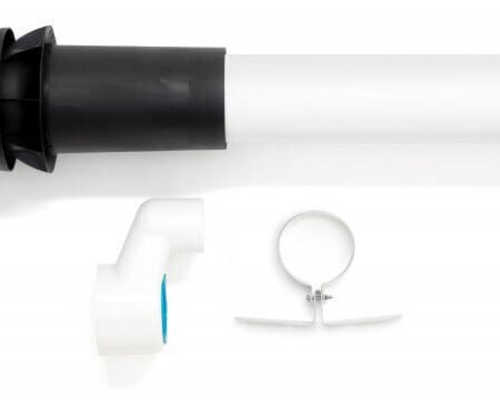 Intergas Vertical Flue Terminal 80/125 for Twin Flue System (086883)