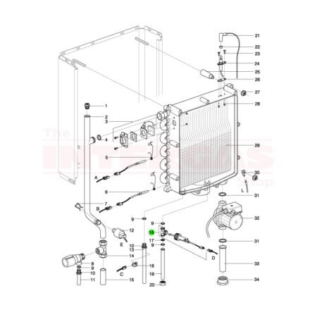 Intergas DHW Flow Switch Sika VKX (844267)