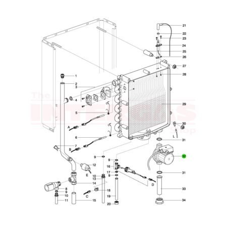 Intergas Boiler Pump Wilo RS15/4.1 (210247)