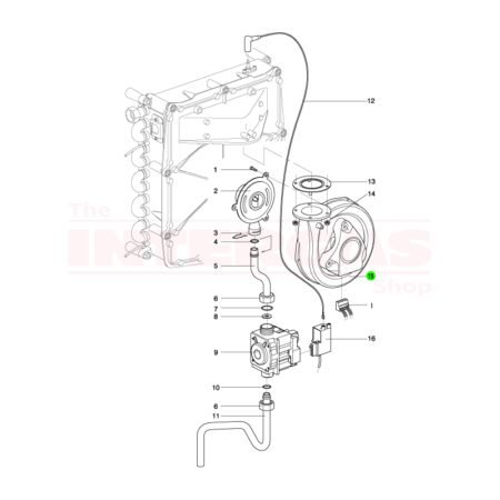 Intergas Fan Assembly 24v (074397)