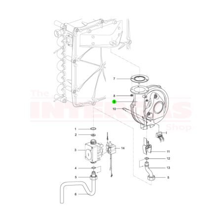 Intergas Fan Assembly 24v (074507)